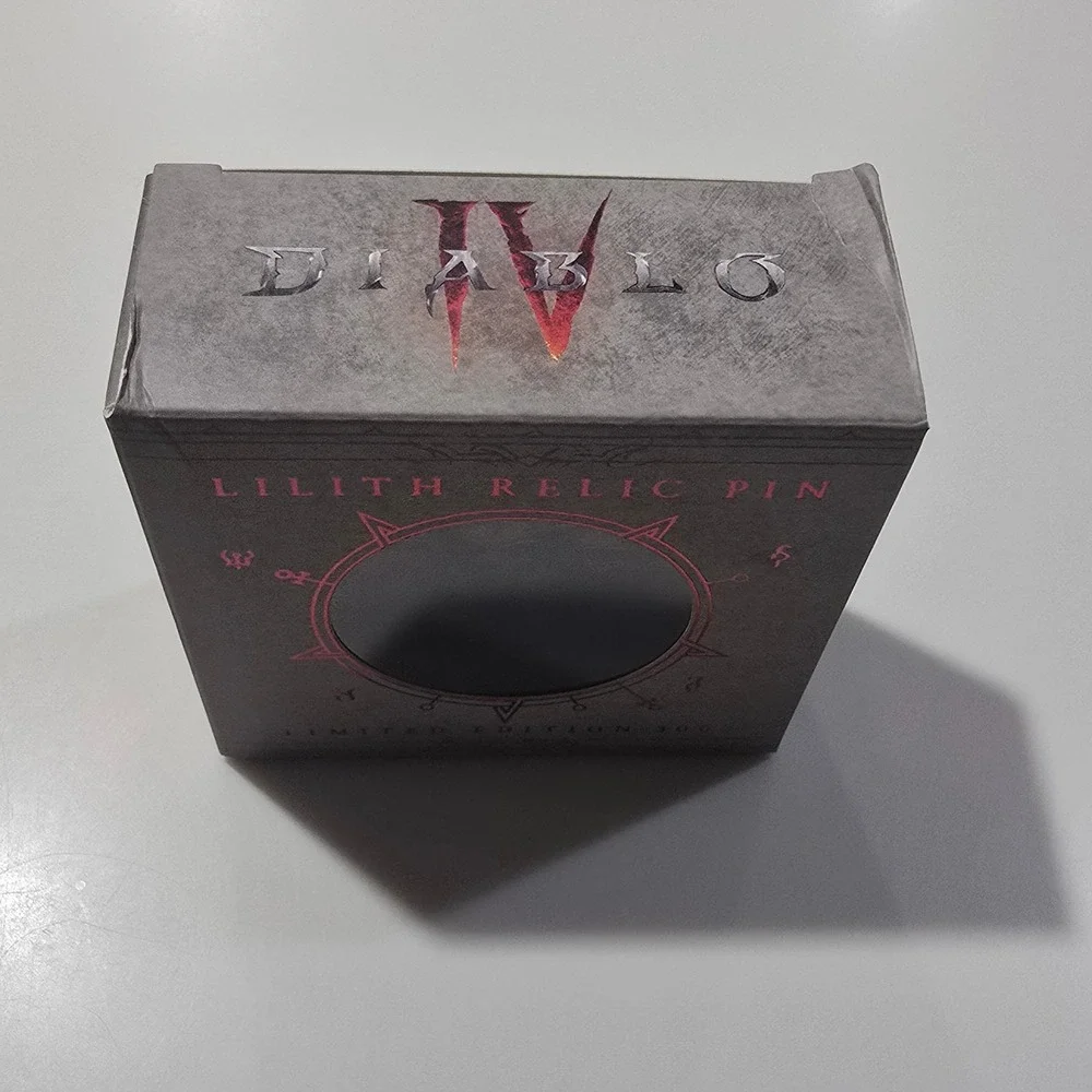 Diablo Immortal Lilith Relic Collector Pin Limited Edition‎ 2500 3000 Blizzard